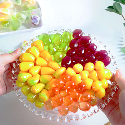 Mango Flavor Peeled Gummy Fruit Soft Candy Multiple Fruit Shapes